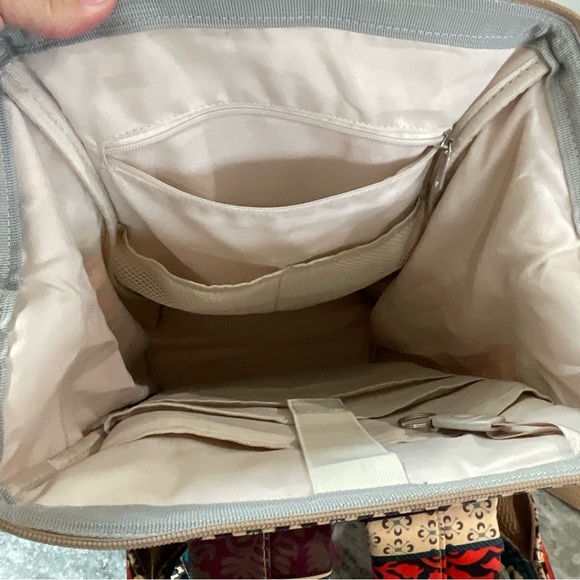 Kinmac Bohemian Backpack Purse with Laptop Compartment Bookbag Waterproof - Picture 7 of 10